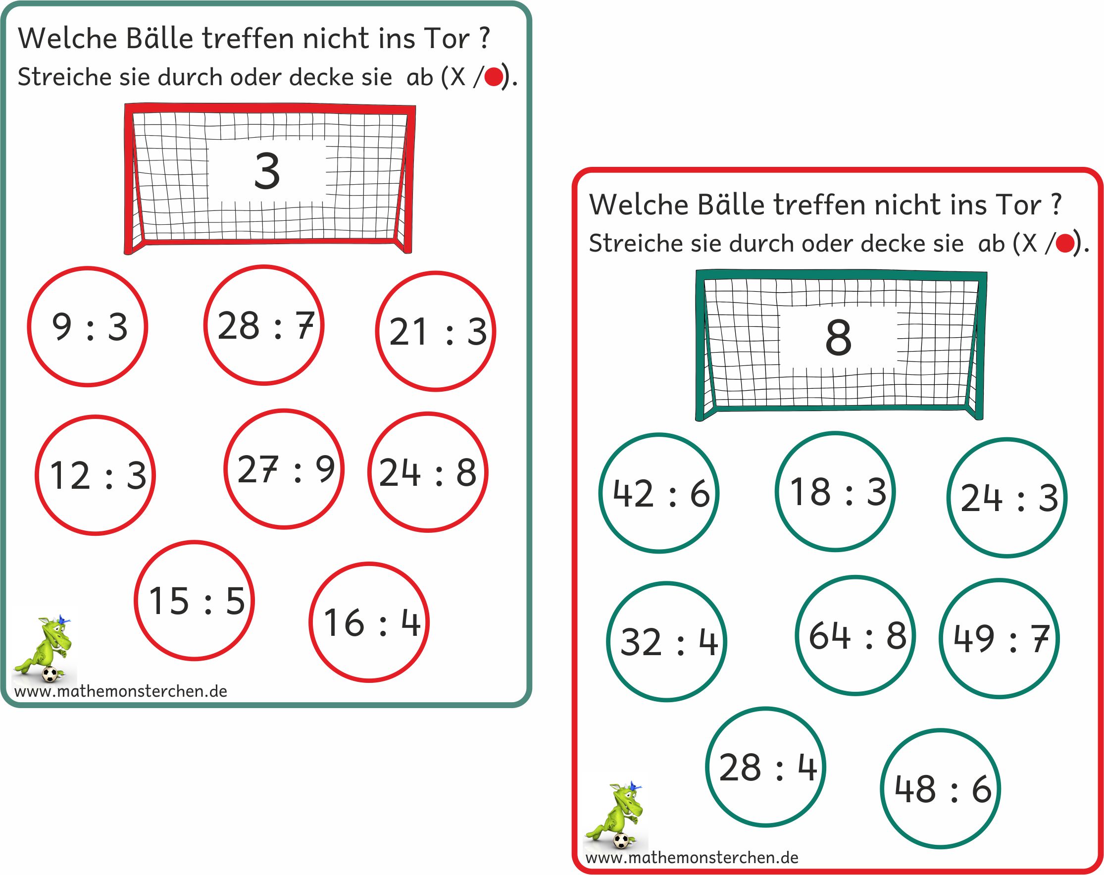 Mathemonsterchen - Multiplikation Und Division